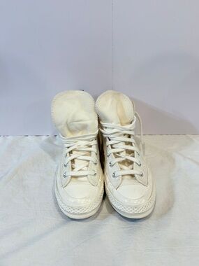 Converse Kids High-Top Canvas Sneakers - Off-White
